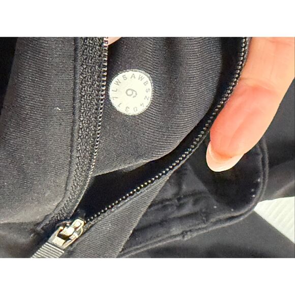 Lululemon Speed Up Tight 28" Full On Luxtreme Black Leggings Size 6 - Picture 6 of 10